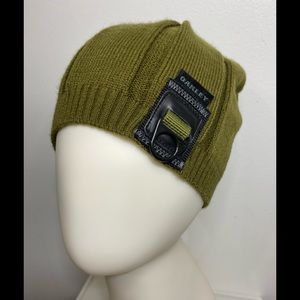 Oakley Dark Green Knit Beanie Hat